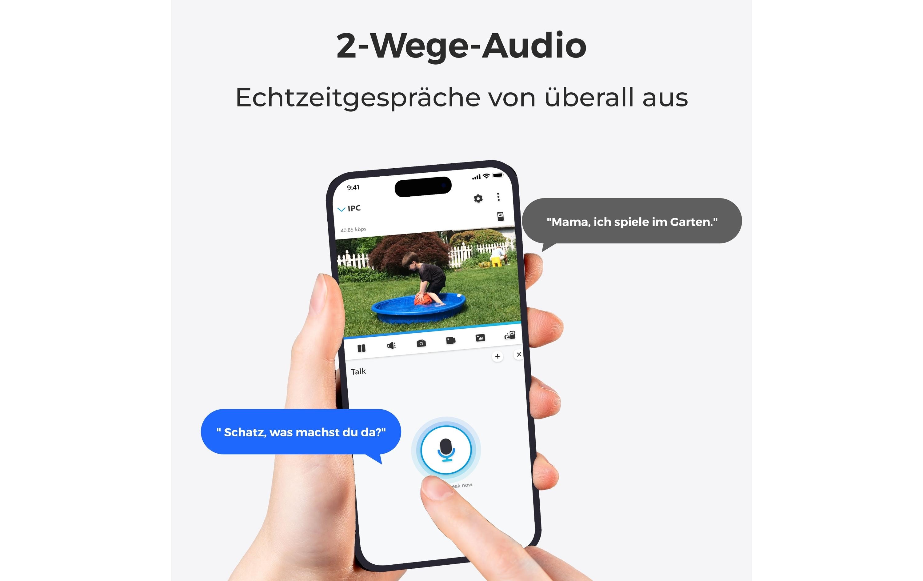 Reolink Netzwerkkamera B340 Weiss Reolink Netzwerkkamera B340 Weiss