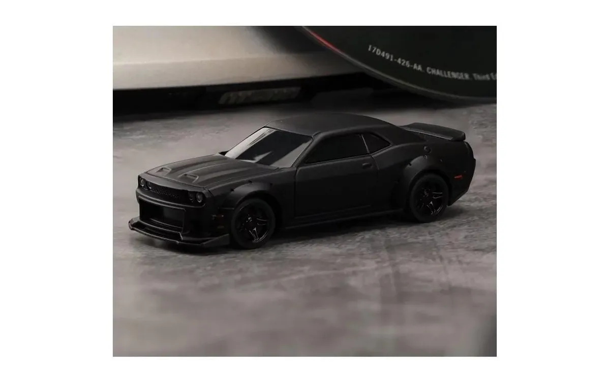 Turbo Racing Micro Muscle Car Schwarz, RTR, 1:76