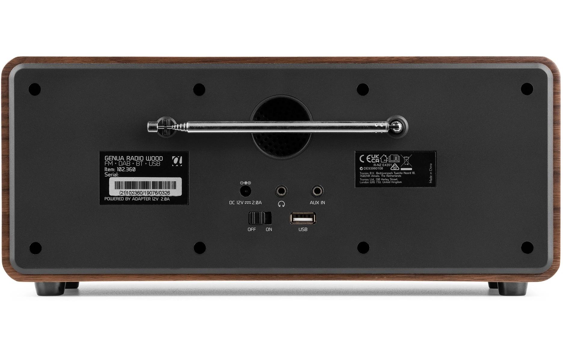 Audizio DAB+ Radio Genua Braun