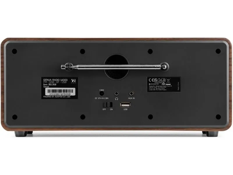 Audizio DAB+ Radio Genua Braun