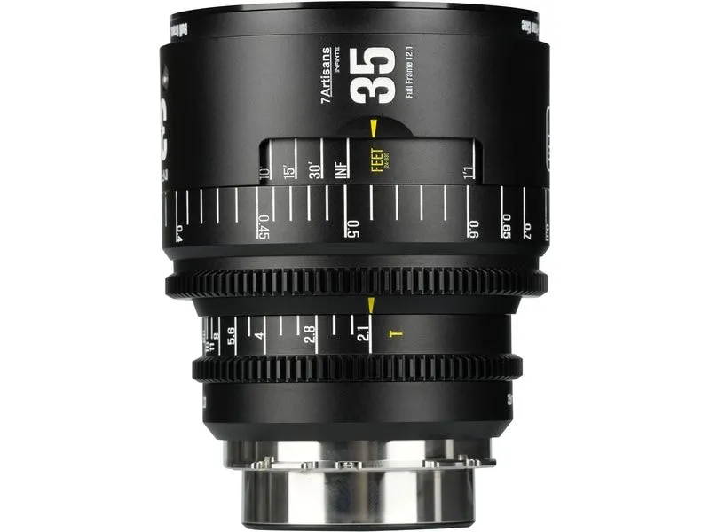 7Artisans Festbrennweite 35mm T/2.1 INFINTE Schwarz – Arri PL 7Artisans Festbrennweite 35mm T/2.1 INFINTE Schwarz – Arri PL