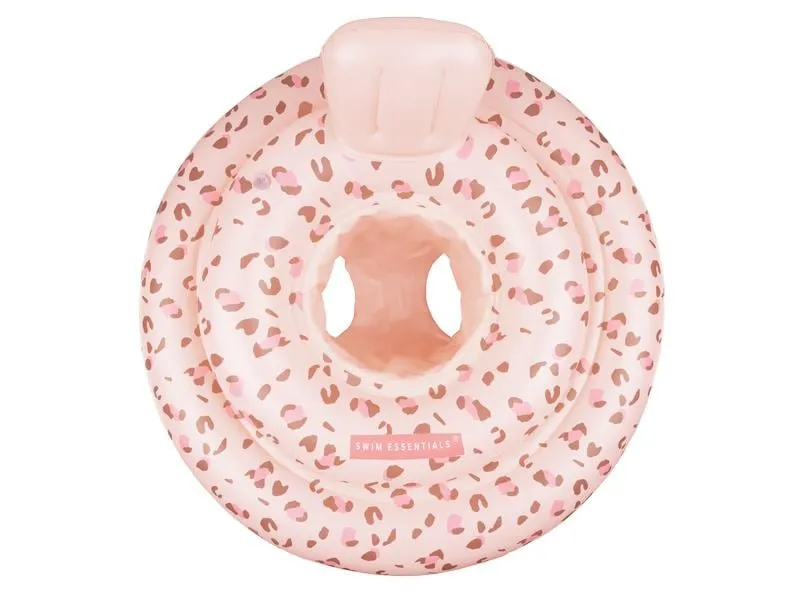 Swim Essentials Schwimmsitz 0-1 Jahre Leopard Old Pink Swim Essentials Schwimmsitz 0-1 Jahre Leopard Old Pink