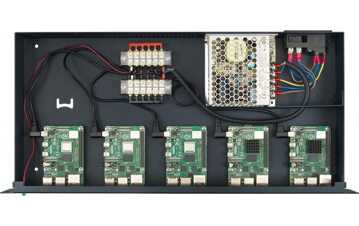 Rackmount IT Rackmount Kit RM-PI-T1 für 5x Rasperry PI 4