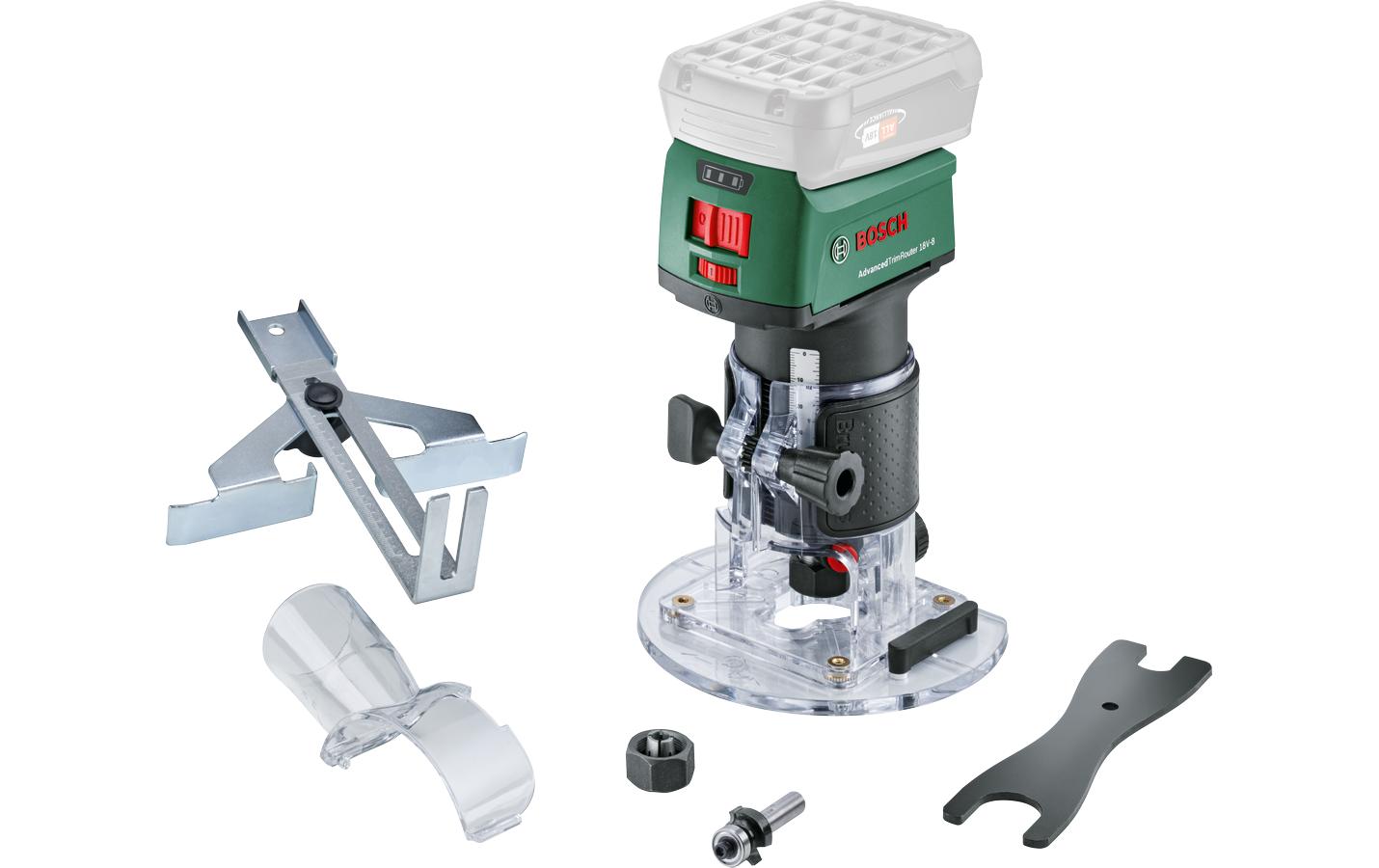 Bosch Akku-Oberfräse Advanced TrimRouter 18V-8 Solo Bosch Akku-Oberfräse Advanced TrimRouter 18V-8 Solo