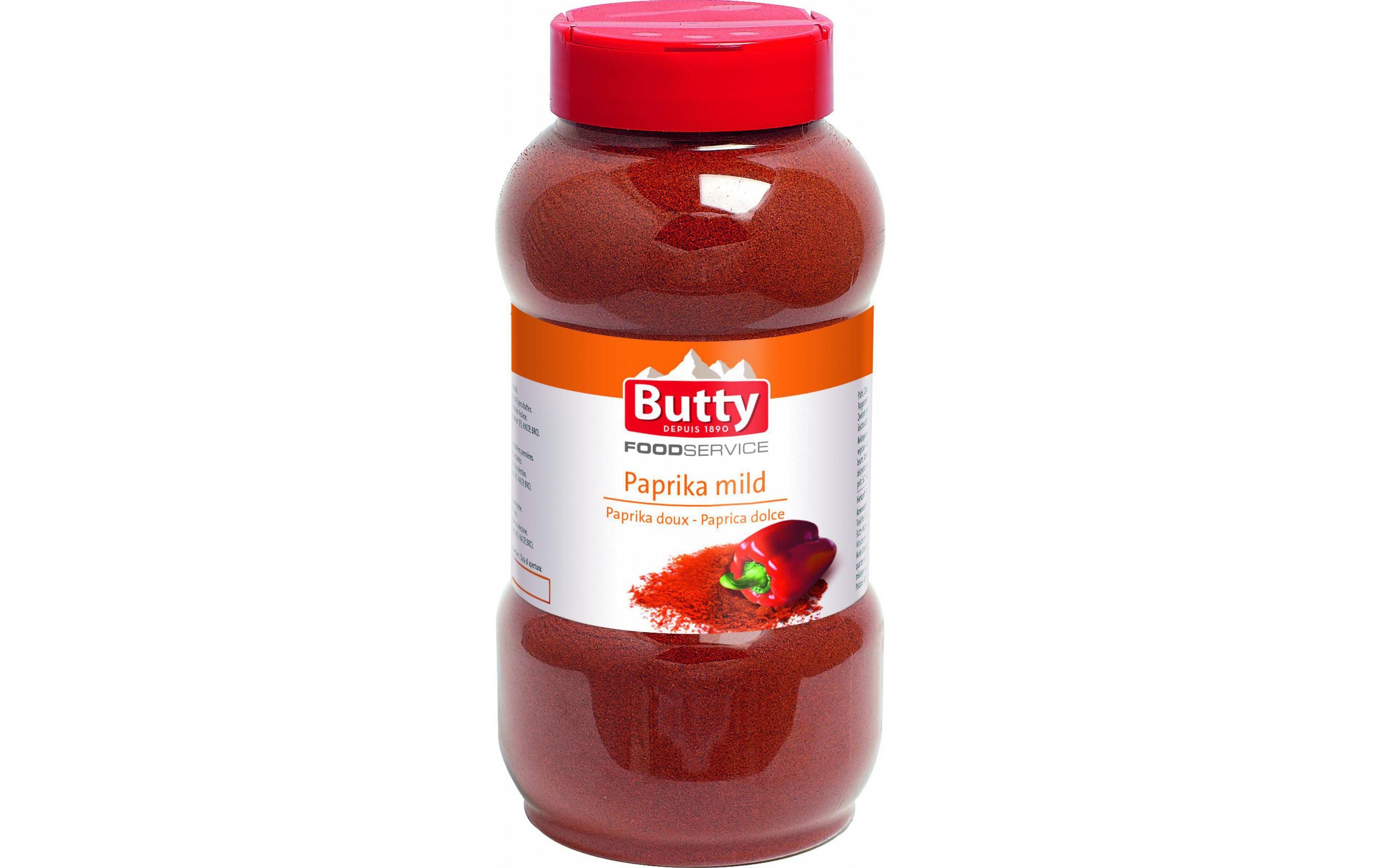 Butty Gewürz Paprika mild 500 g Butty Gewürz Paprika mild 500 g