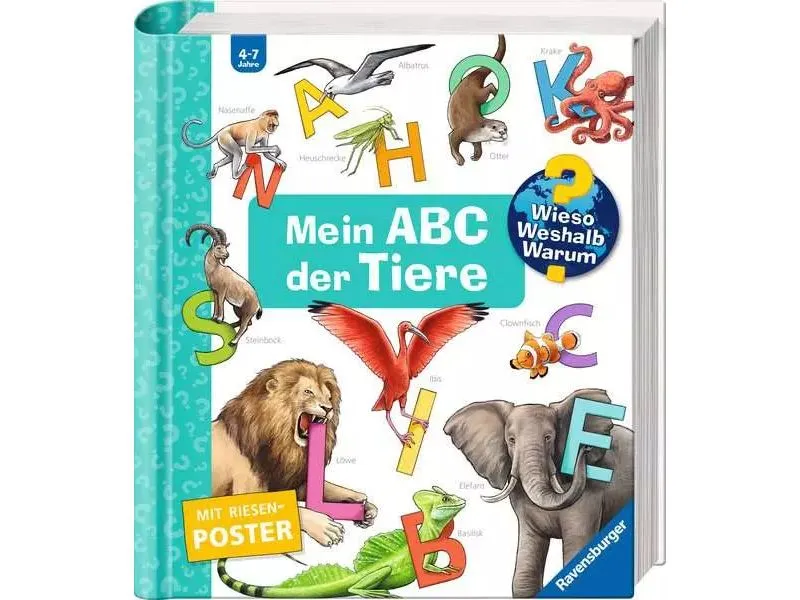 Ravensburger Kinder-Sachbuch Mein ABC der Tiere