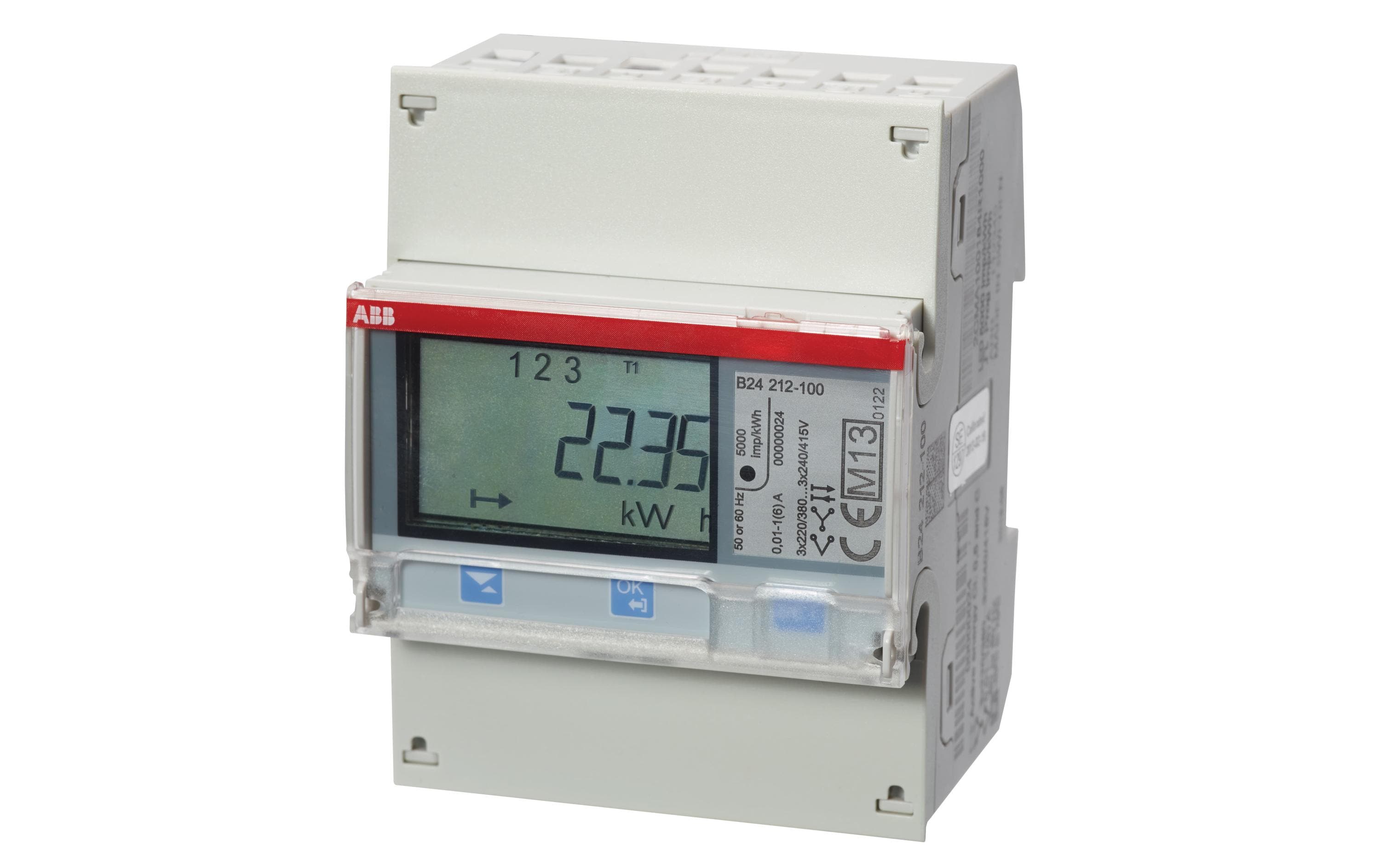 ABB Dreiphasen-Energiezähler B24-212-600 Messwandler ABB Dreiphasen-Energiezähler B24-212-600 Messwandler