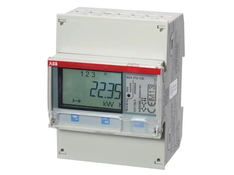 ABB Dreiphasen-Energiezähler B24-212-600 Messwandler ABB Dreiphasen-Energiezähler B24-212-600 Messwandler
