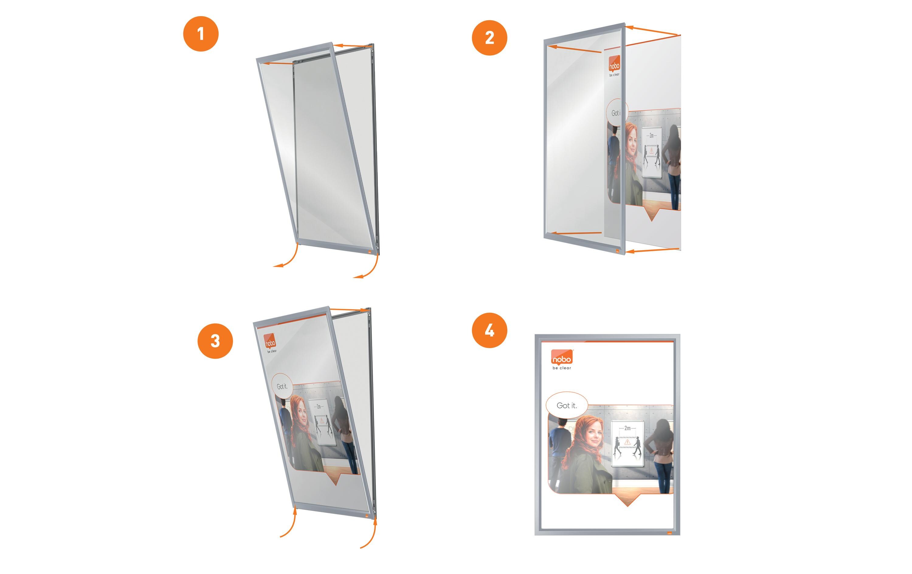 Nobo Plakatrahmen Impression Pro A3