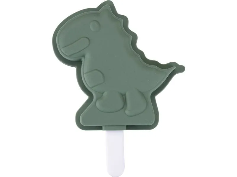 Fackelmann Eisform Dino, Silikon, Rauchgrün