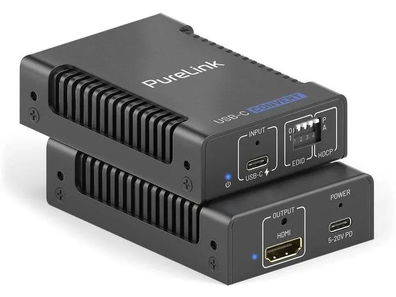 PureLink PureTools PT-C-CPDHD-18G USB-C auf HDMI 2.0 Konverter 18 Gbps