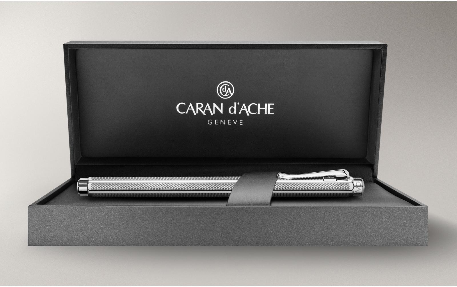 Caran d'Ache Füllfederhalter Ecridor Retro Medium (M), Silber Caran d'Ache Füllfederhalter Ecridor Retro Medium (M), Silber