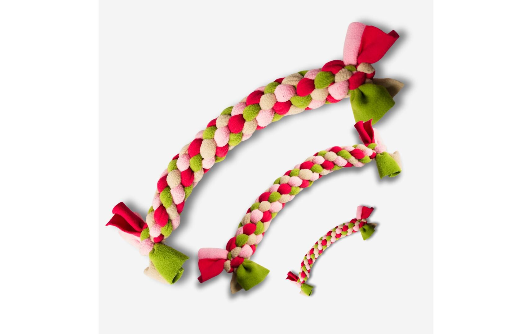 KNAUDER'S BEST Hunde-Spielzeug Knauder's Knötli, Rose/ pink L