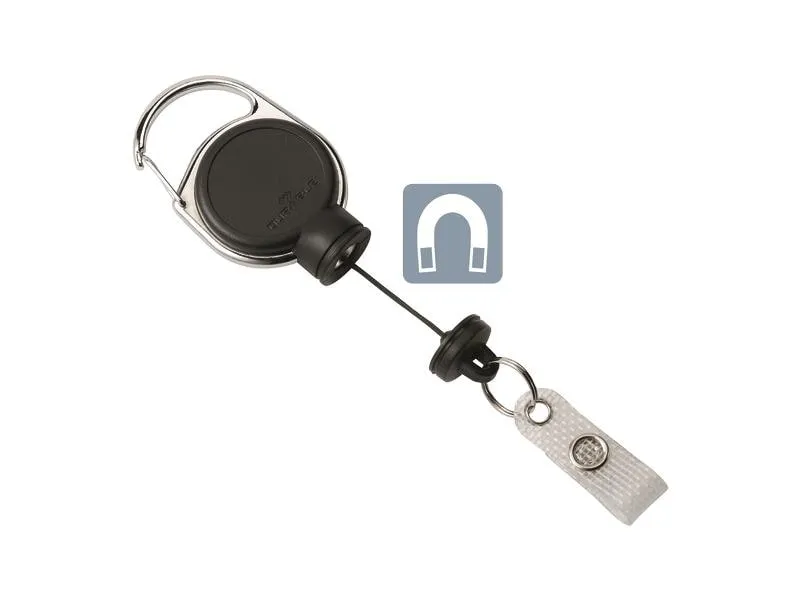 DURABLE Ausweishalter Jojo Extra Strong mit Clip, Schwarz DURABLE Ausweishalter Jojo Extra Strong mit Clip, Schwarz