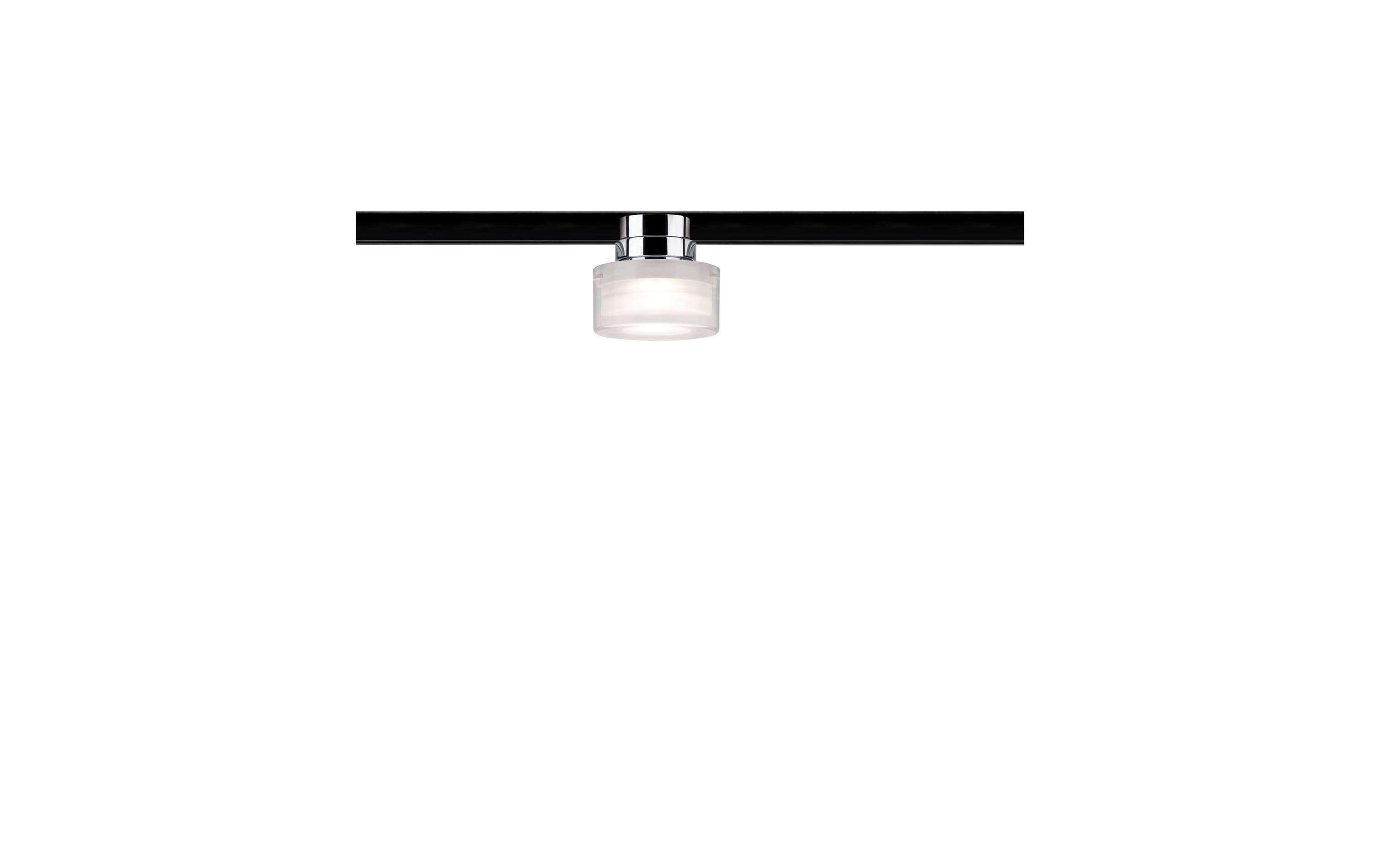 Paulmann LED Schienenspot URail Topa Dot, 5.2 W, 2700 K, Chrom/ Klar