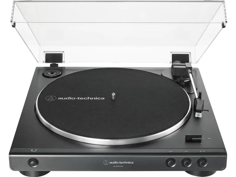 Audio-Technica Plattenspieler AT-LP60XUSB Grau/Schwarz Audio-Technica Plattenspieler AT-LP60XUSB Grau/Schwarz