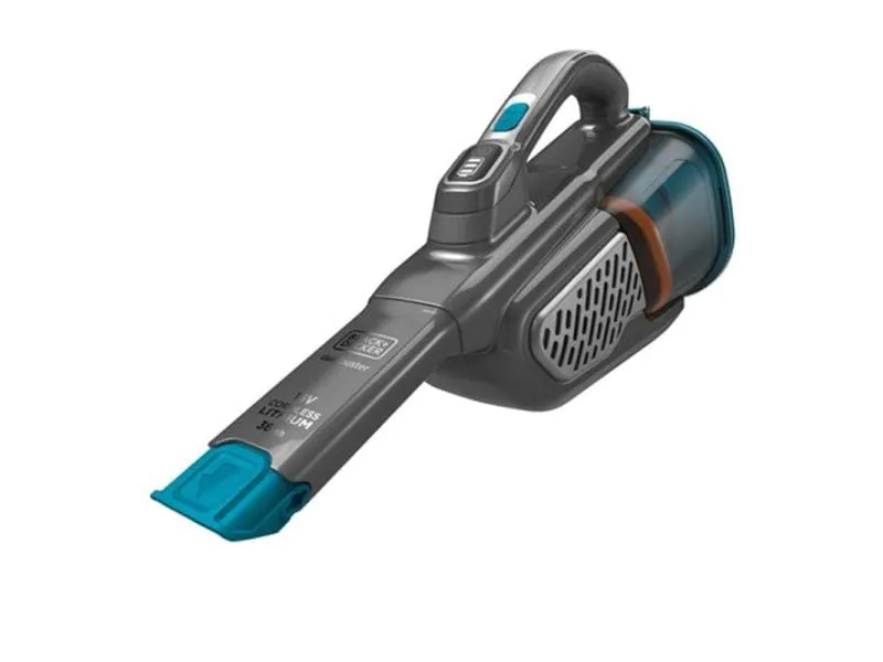 BLACK+DECKER Akku-Handsauger 36 Wh 18 V Lithium Blau/Titanium BLACK+DECKER Akku-Handsauger 36 Wh 18 V Lithium Blau/Titanium