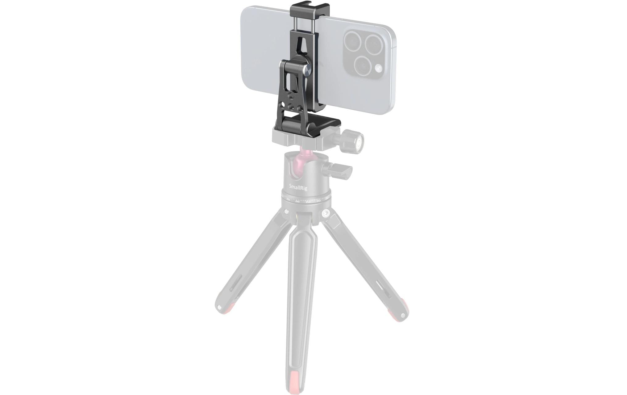 Smallrig Metall-Telefonhalter mit Arca-Swiss Support
