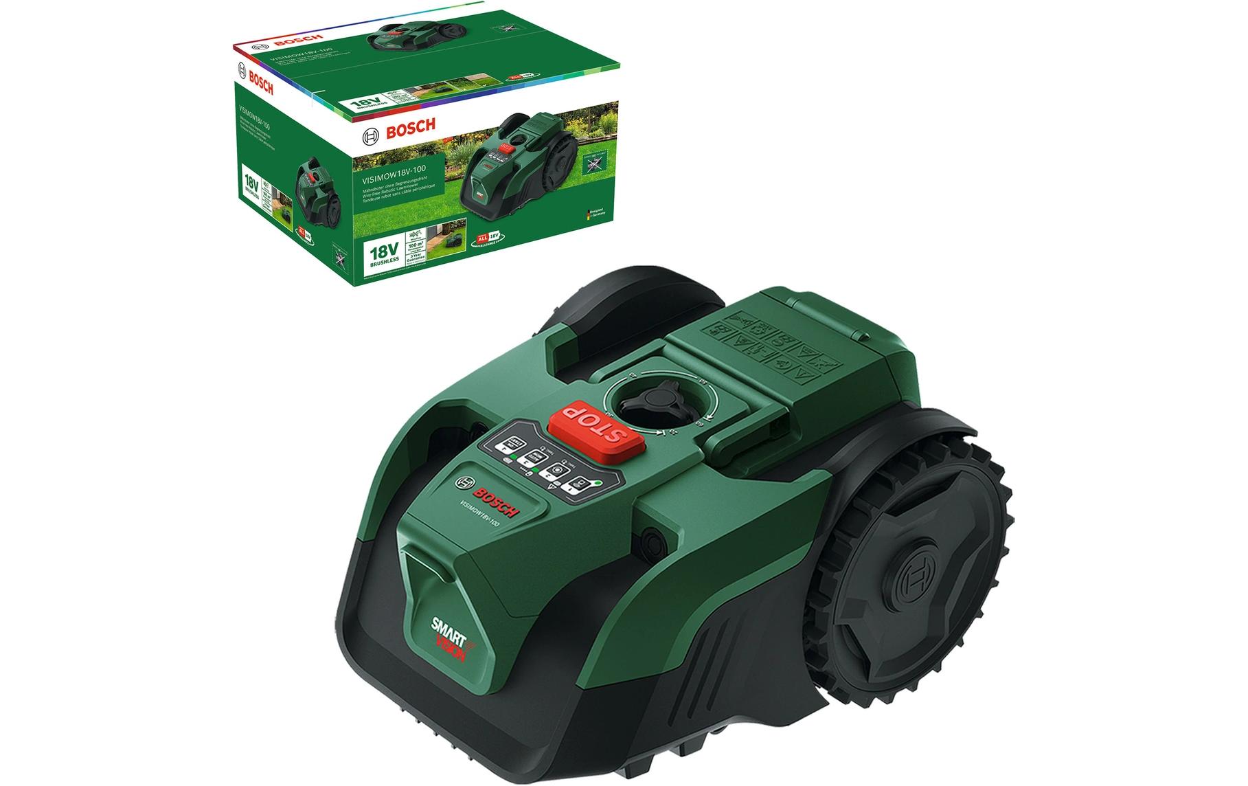 Bosch Mähroboter VISIMOW18V-100 100 m²