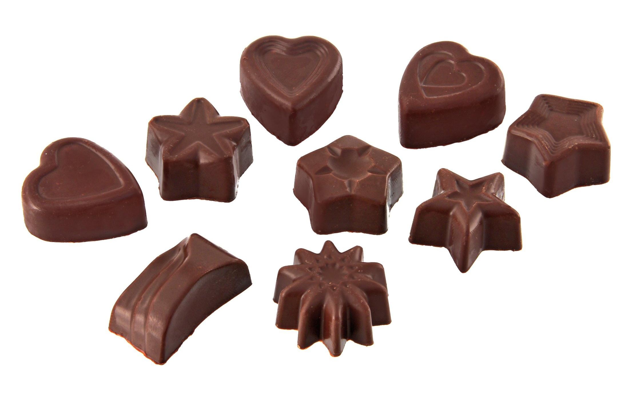 Zenker Pralinenform Herz- oder Sternform