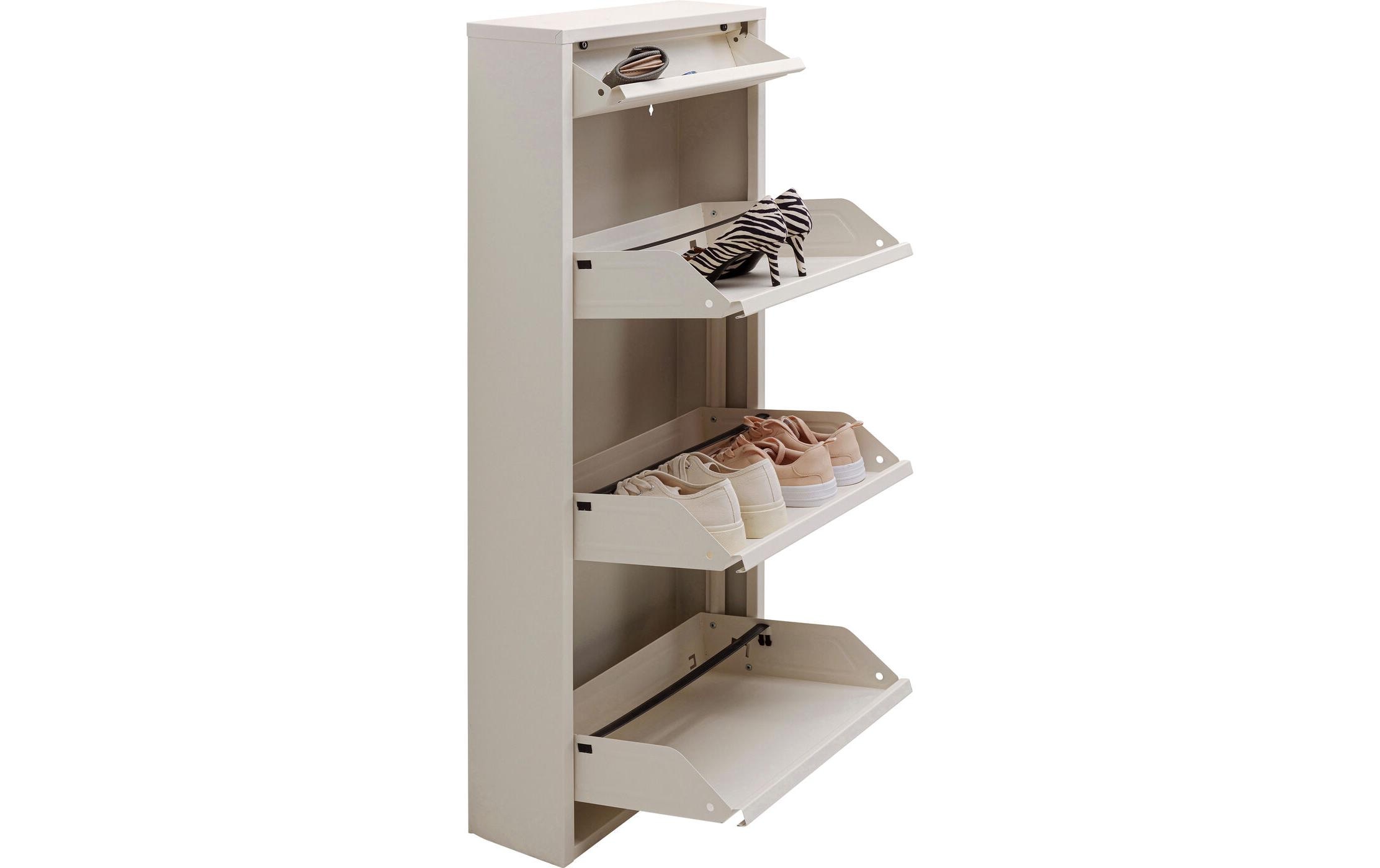 Kare Schuhschrank Caruso 3 plus 1 50 x 115 cm, Beige