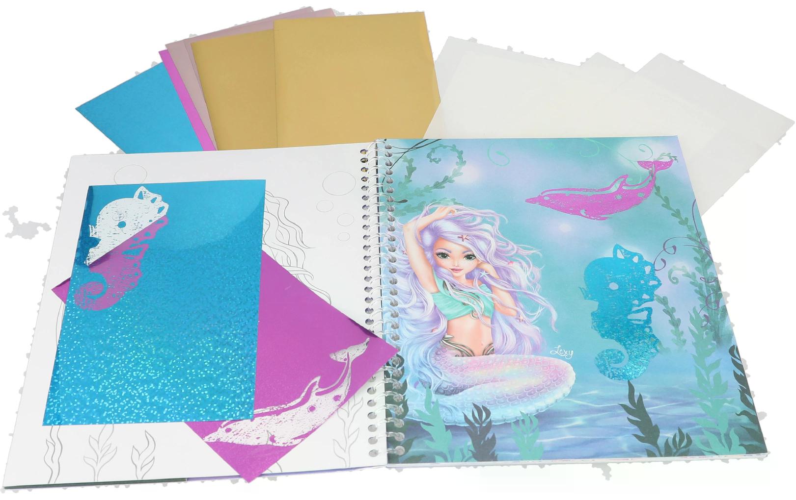 Topmodel Malbuch Top Model Stick and Shine