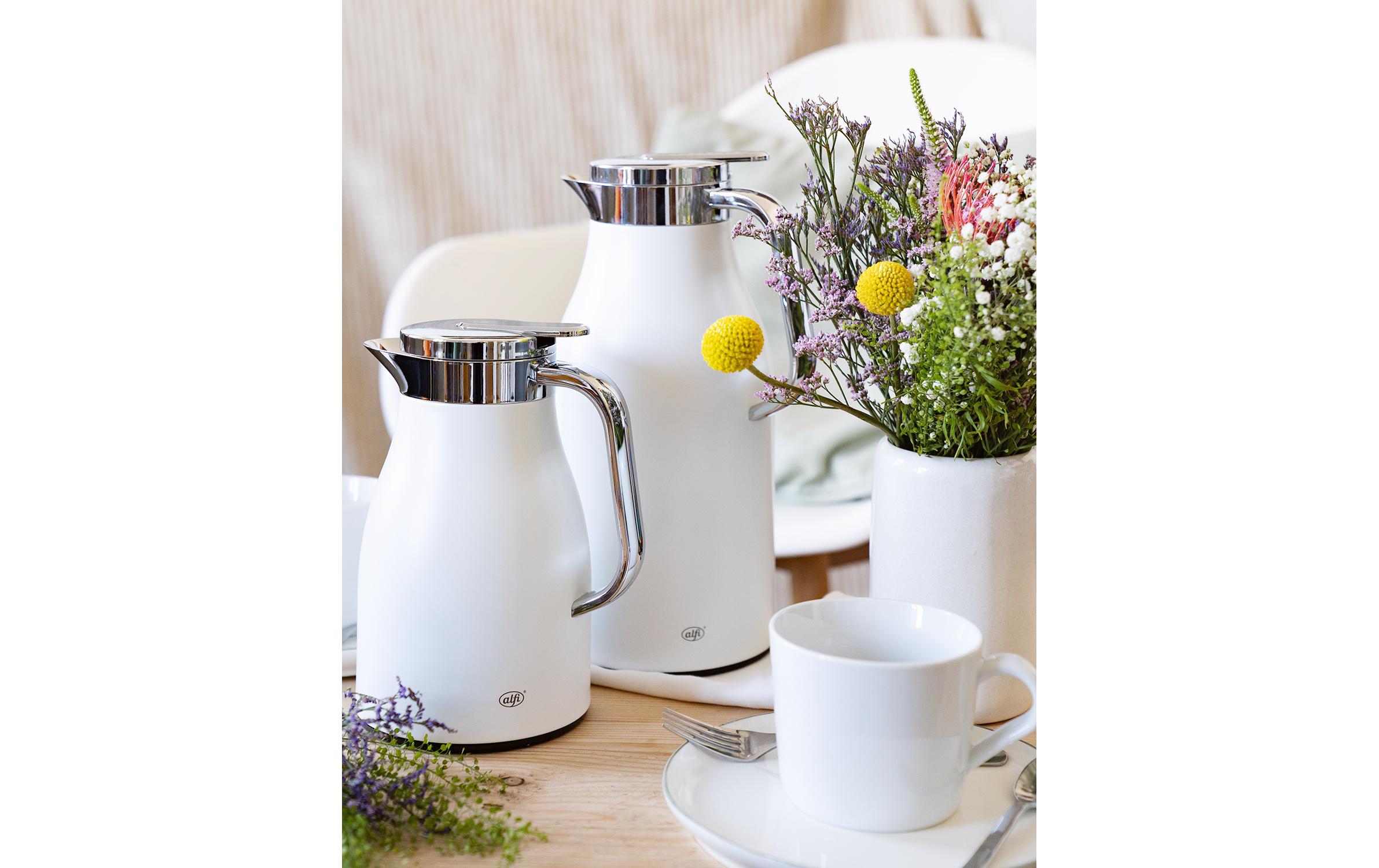 Alfi Thermoskanne Skyline 1500 ml, Weiss Matt Alfi Thermoskanne Skyline 1500 ml, Weiss Matt