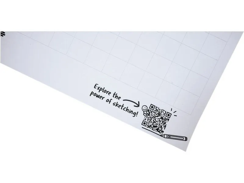 Legamaster Papierblock kariert 65 x 98 cm Hochweiss 2 Stück x 50 Blatt Legamaster Papierblock kariert 65 x 98 cm Hochweiss 2 Stück x 50 Blatt