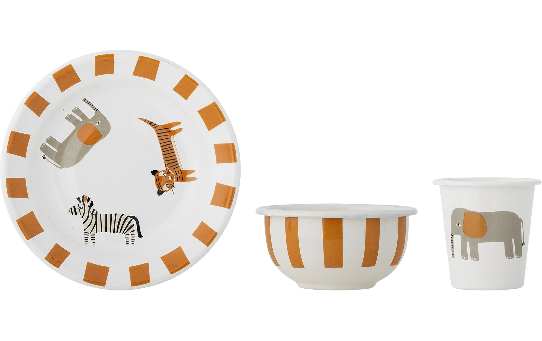 Bloomingville Kindergeschirrset Jesse 3er Set Bloomingville Kindergeschirrset Jesse 3er Set