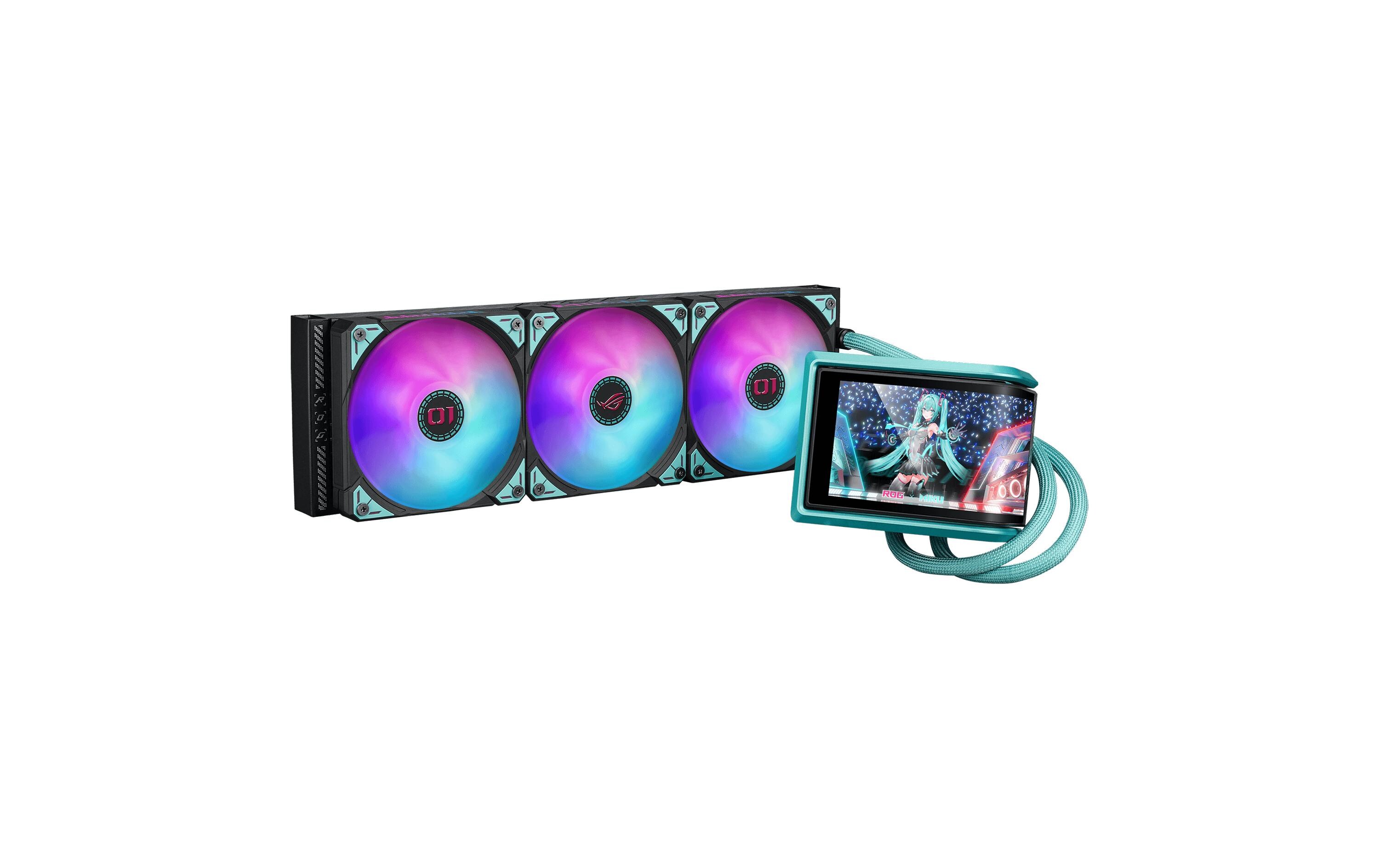 ASUS ROG Wasserkühlung ROG RYUO IV 360 ARGB Hatsune Miku Edition