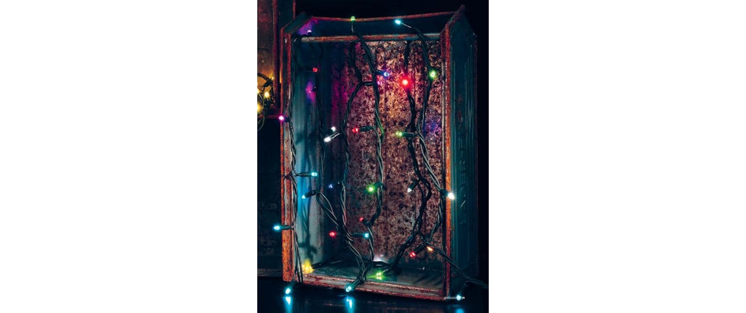 STT LED-Lichterkette Light multicolor 80 LED, 8 m