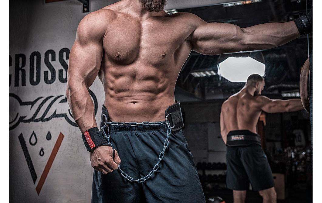 Chiba Fitness Handgelenkbandage Black Line One Size