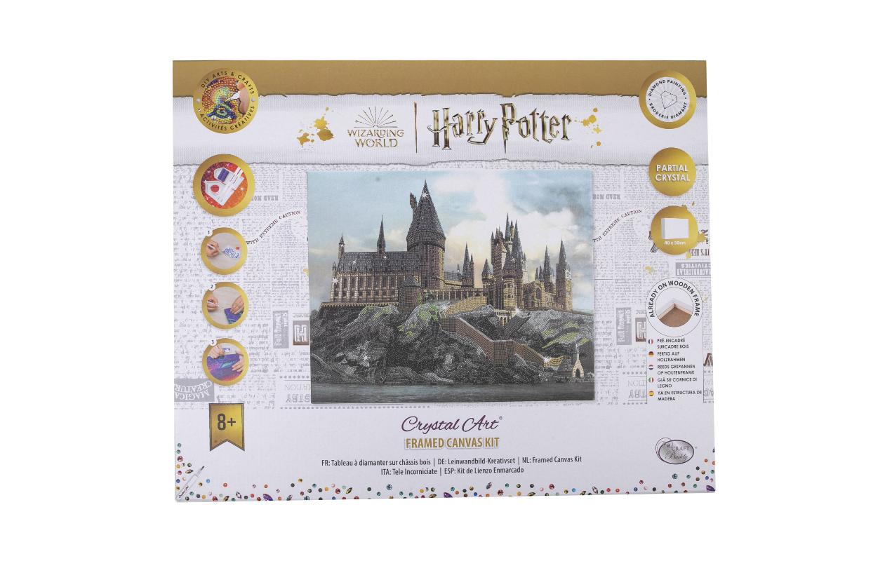 CRAFT Buddy Bastelset Crystal Art Kit Hogwarts Schloss