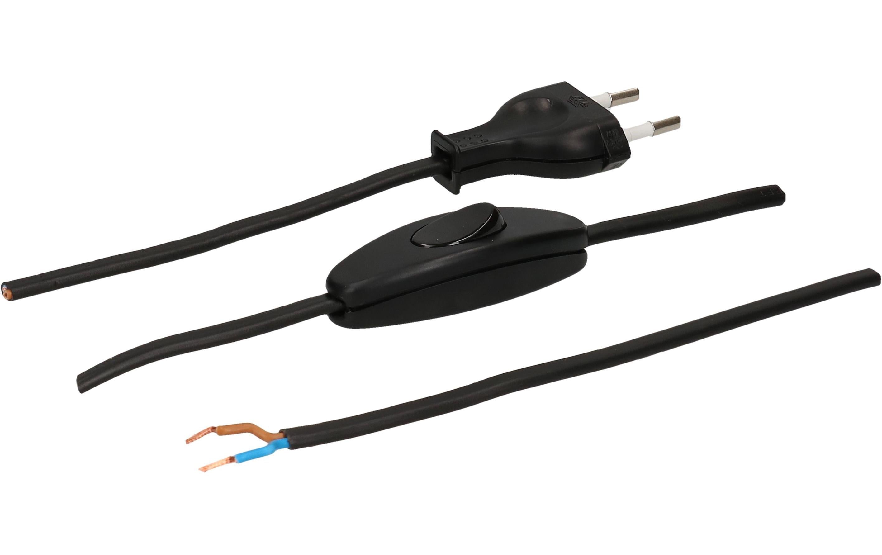 Max Hauri Netzkabel TDLF-T26 mit Schalter