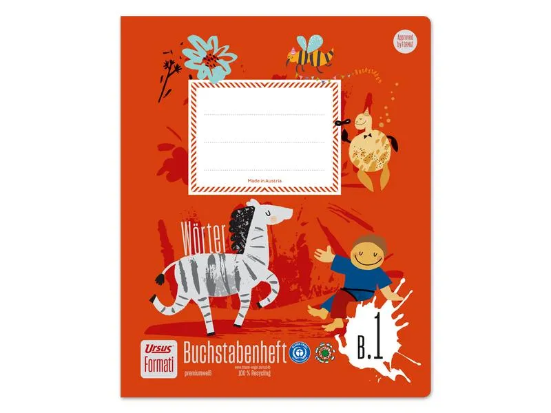 Formati Schulheft Druckschrift B.1, 19.5 x 24 cm, Liniert Formati Schulheft Druckschrift B.1, 19.5 x 24 cm, Liniert