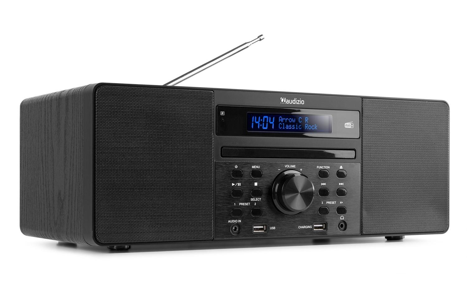 Audizio Radio/CD-Player Prato Schwarz