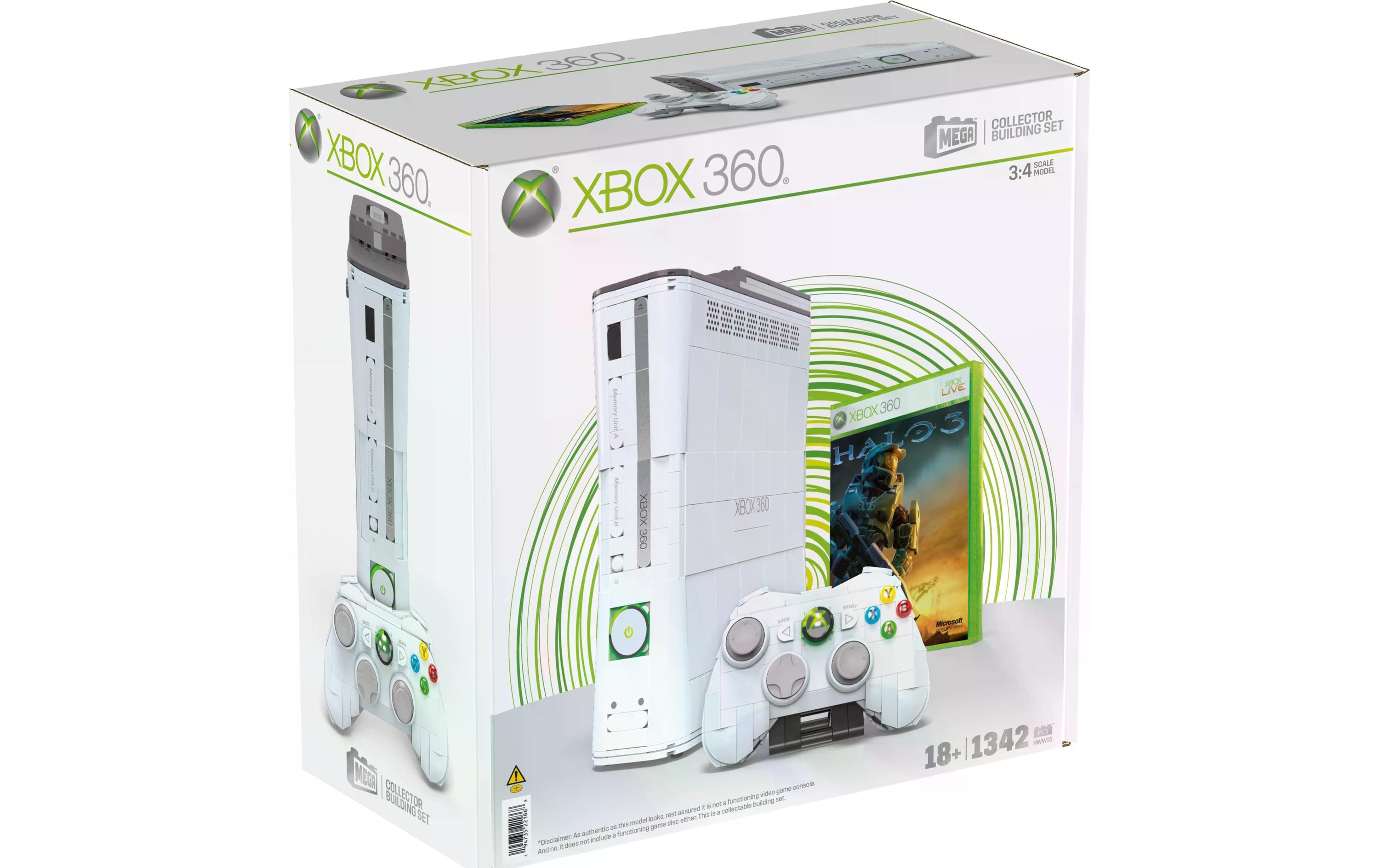 Mega Construx Bausteinmodell Collector XBOX 360 Konsole