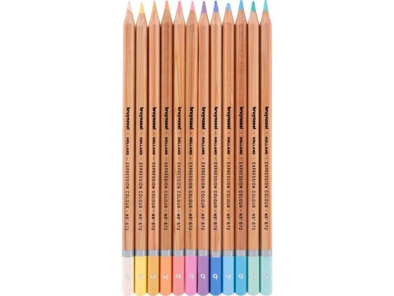 Bruynzeel Farbstifte Pastel 12 Stück Bruynzeel Farbstifte Pastel 12 Stück