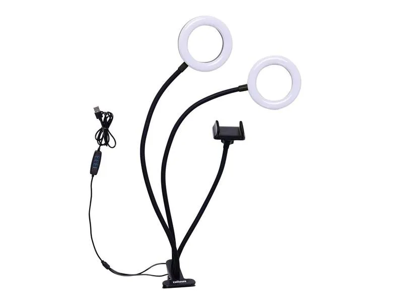 Dörr Videoleuchte 2-er Ringlicht SLR-12 Bi-Color Dörr Videoleuchte 2-er Ringlicht SLR-12 Bi-Color
