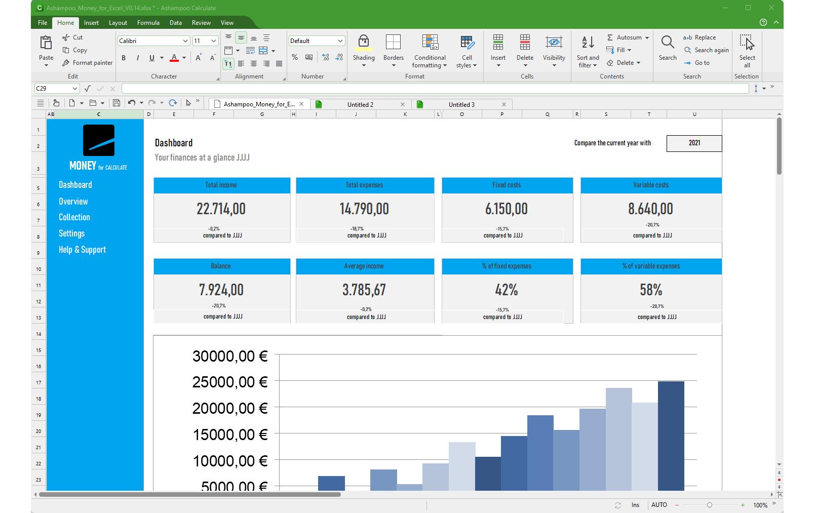 Ashampoo Office 9 ESD, Vollversion, 5 PC Ashampoo Office 9 ESD, Vollversion, 5 PC