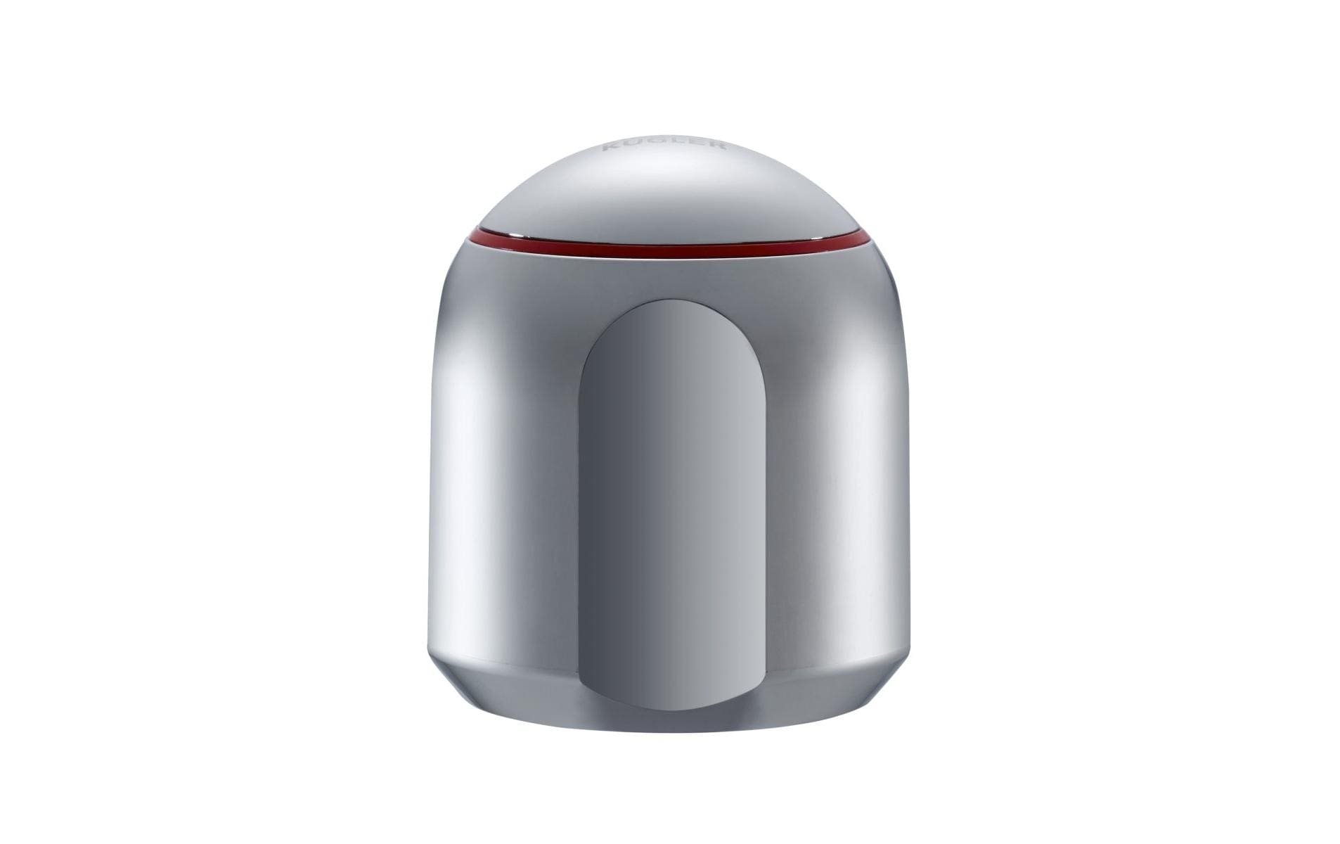Laufen Griff steckbar rot Warmwasser / chrom Rund
