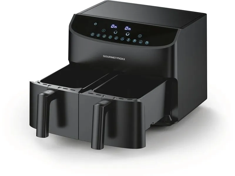 GOURMETmaxx Heissluft-Fritteuse 6 kg, Schwarz GOURMETmaxx Heissluft-Fritteuse 6 kg, Schwarz