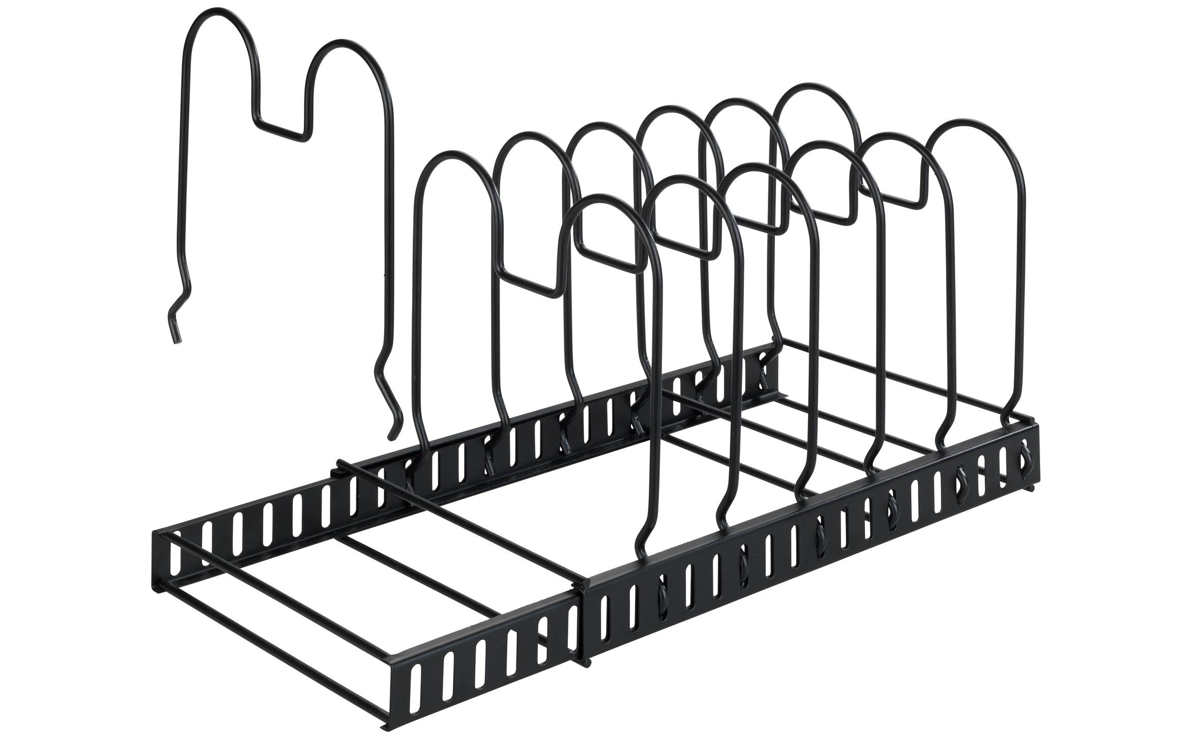 Wenko Deckel- und Pfannenhalter Für 6 Pfannen Schwarz