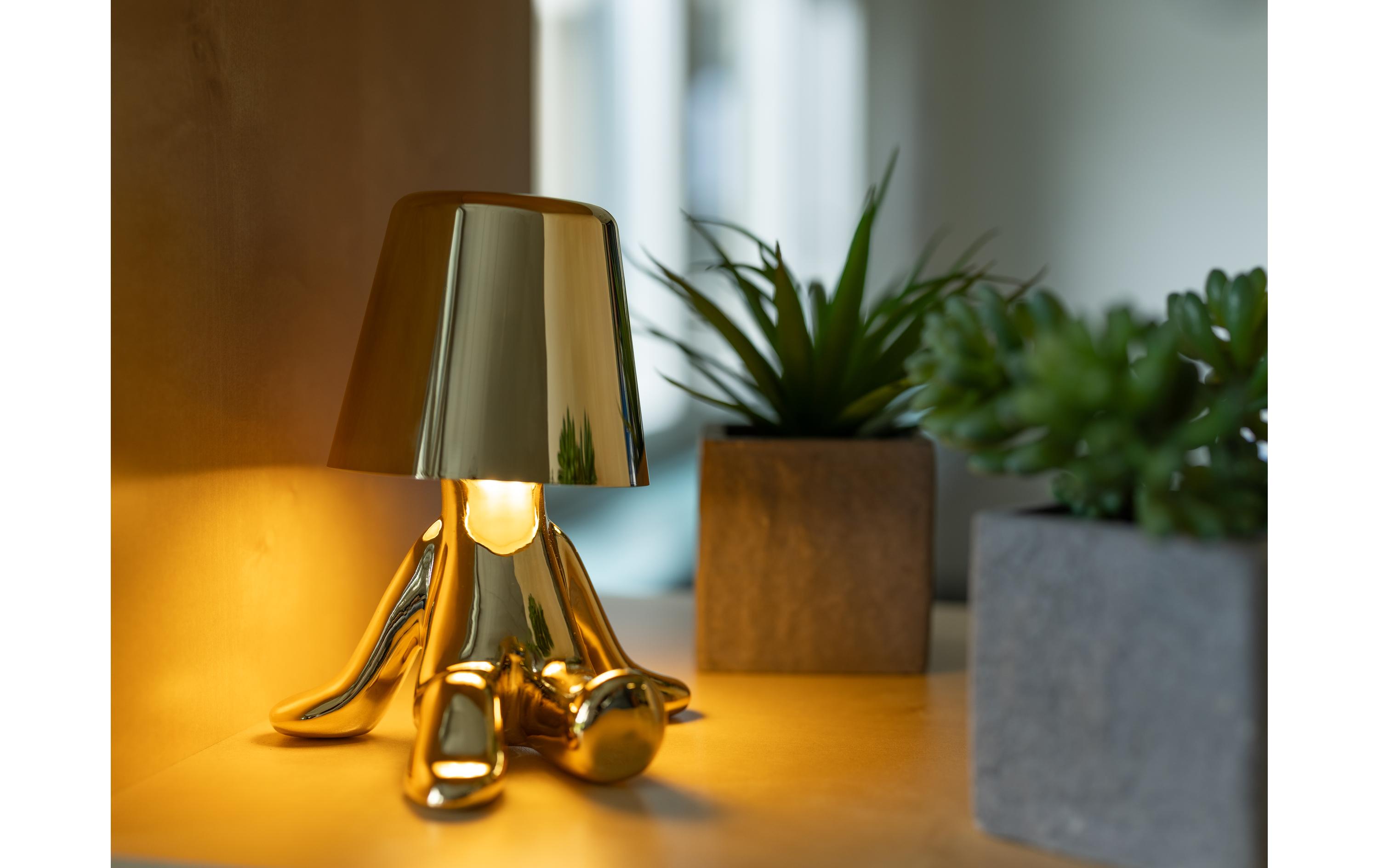 COCON Goldene Tischleuchte KIDDO