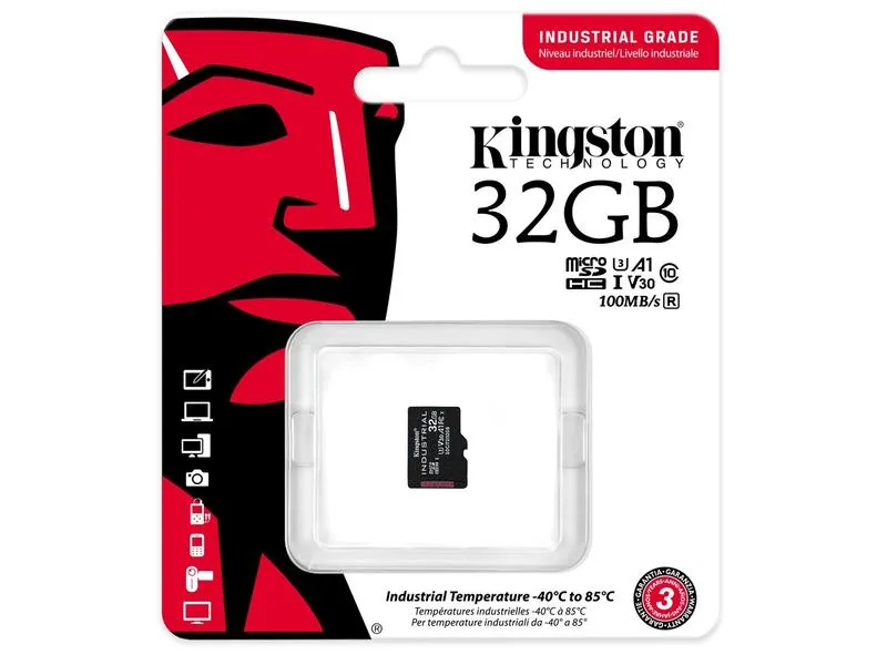 Kingston microSDHC-Karte Industrial UHS-I 32 GB Kingston microSDHC-Karte Industrial UHS-I 32 GB