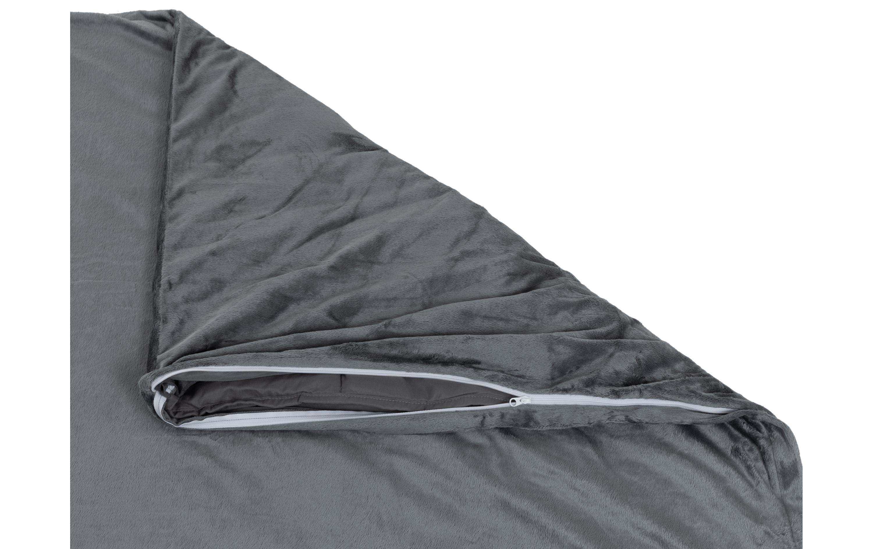 COCON Gewichtsdecke 6.5 kg, 160 x 210 cm, Grau