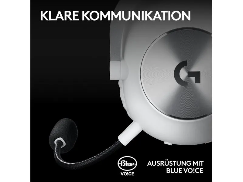 Logitech Headset G Pro X 2 Wireless Lightspeed Gaming Weiss Logitech Headset G Pro X 2 Wireless Lightspeed Gaming Weiss