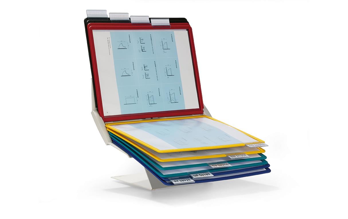 DURABLE Dokumentenhalter Vario Pro 10 Hellgrau