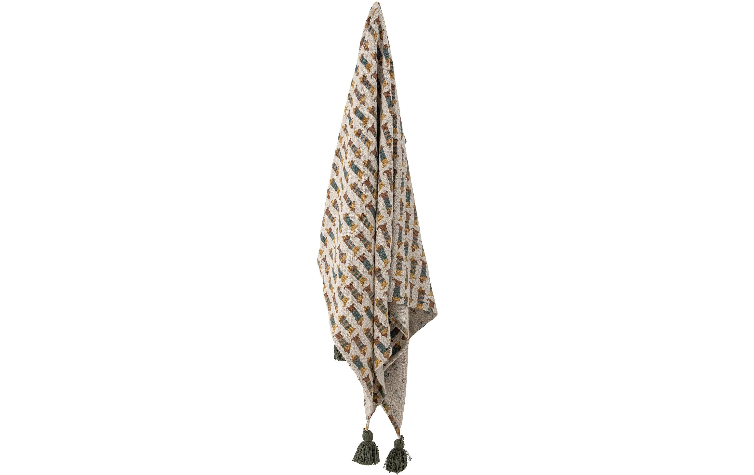 Bloomingville Kuscheldecke Charlie 160 x 130 cm, Braun Bloomingville Kuscheldecke Charlie 160 x 130 cm, Braun