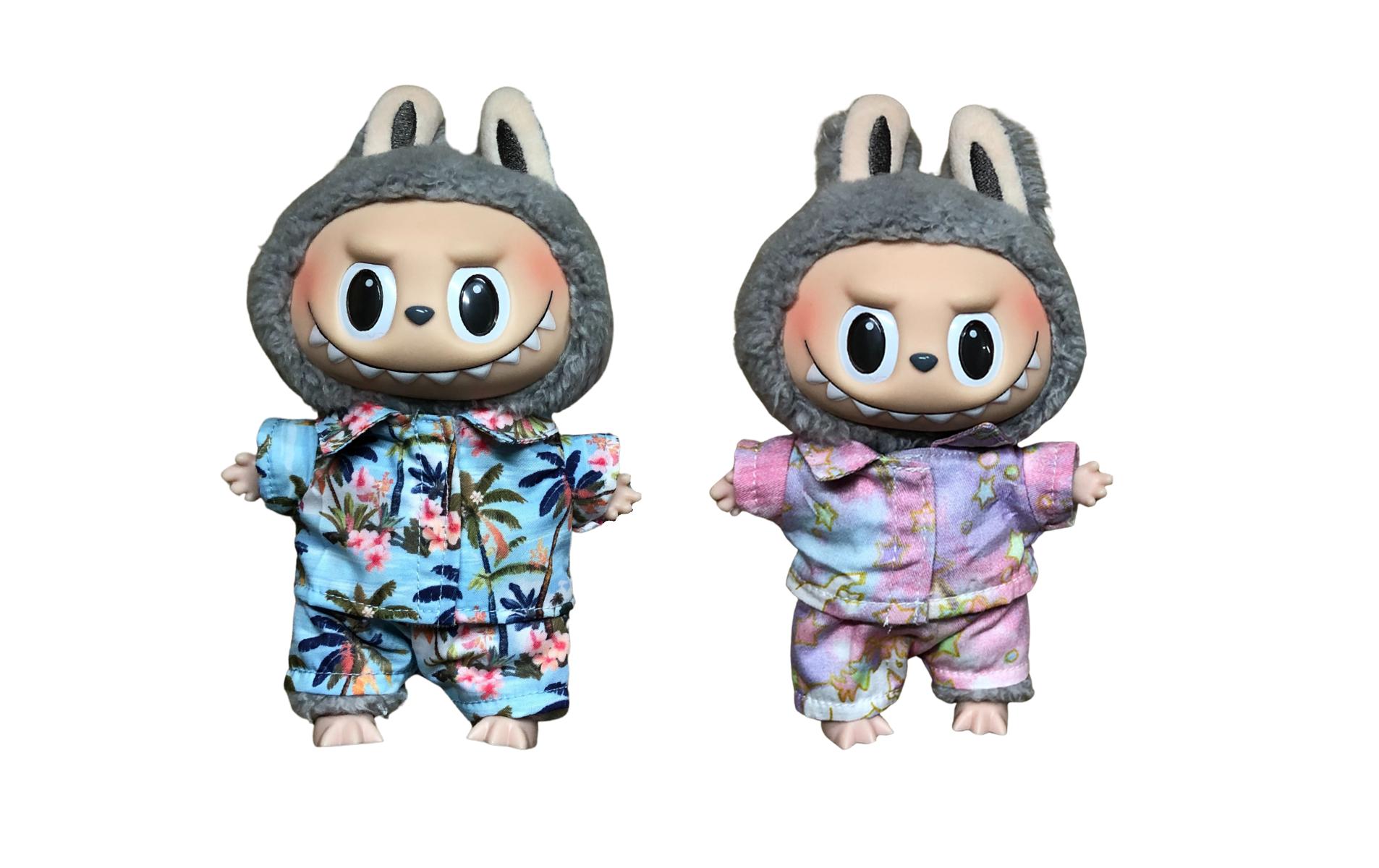 Nize Puppenkleidung Labubu Outfit Palme/Einhorn Nize Puppenkleidung Labubu Outfit Palme/Einhorn